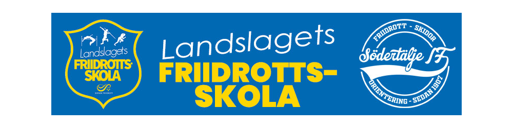 Banner för Landslagets friidrottsskola Södertälje v 25 2024 (17/6-20/6) 