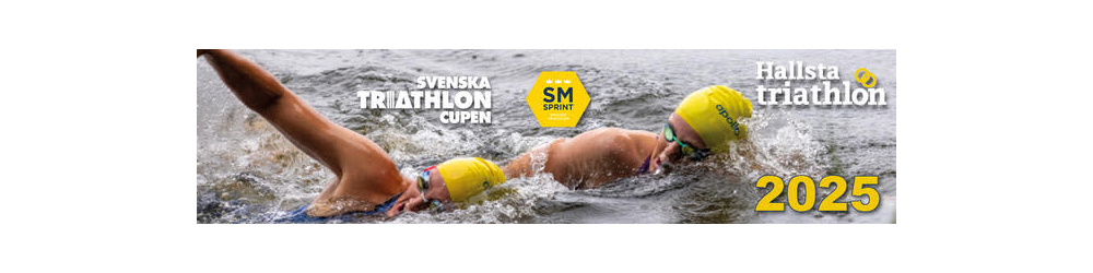 Banner för Hallsta Triathlon 2025