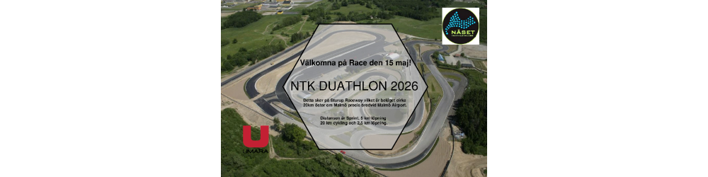 Banner för  NTK Duathlon