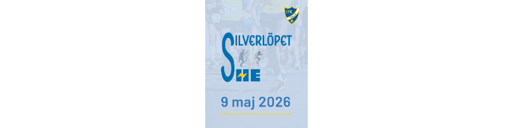 Banner för SHE Silverlöpet