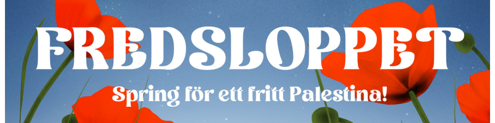 Banner för Fredsloppet Göteborg