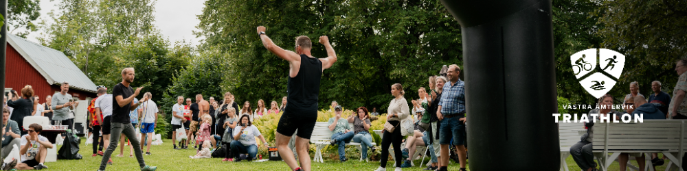 Banner för Västra Ämtervik Triathlon