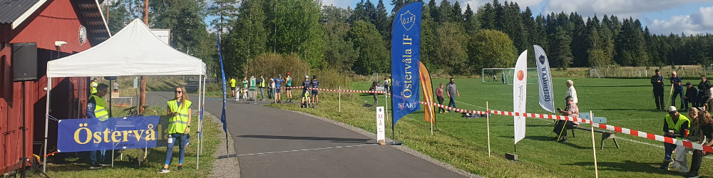 Banner för Östervåla Sala Sparbank Trippeln