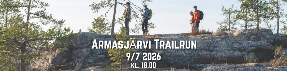 Banner för Premiär: Armasjärvi Trailrun