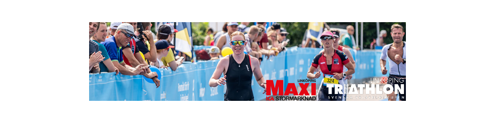 Banner för MAXI Linköping Triathlon 2021 (SM/RM Sprint/STC 1:a deltävling)