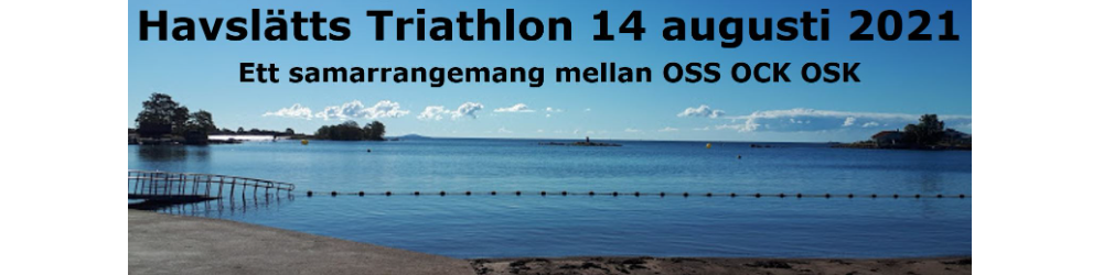Banner för Havslätts Triathlon 2021