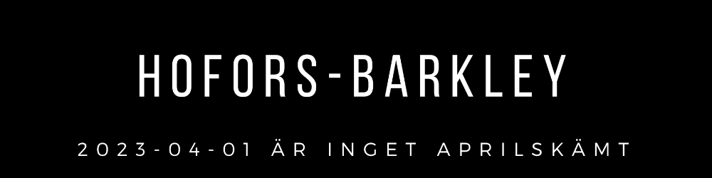 Banner för Hofors-Barkley 