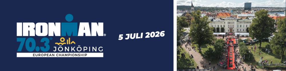 Banner för Ironman 70.3 Jönköping 2026 (EM)