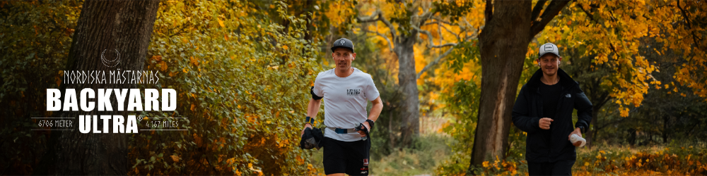 Banner för Nordiska Mästarnas Backyard Ultra 2026