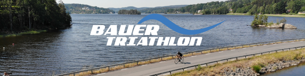 Banner för Bauer Triathlon medel
