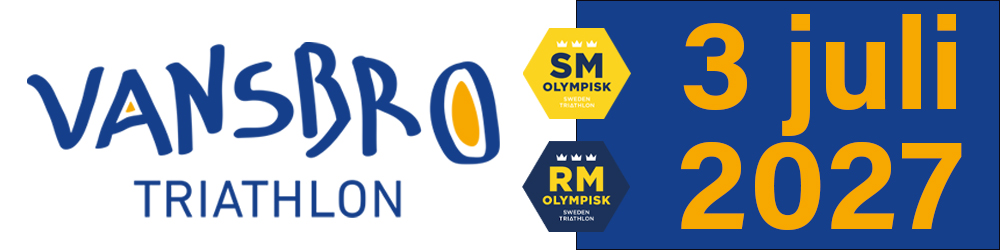 Banner för Vansbro Triathlon standard